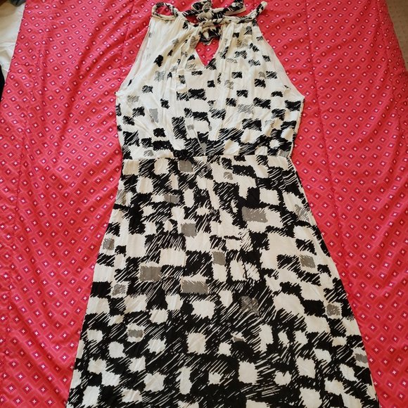 Brooklyn Industries jersey print dress - SZ small - Picture 7 of 14